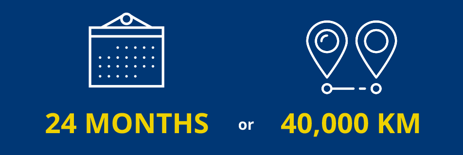 NAPA Autopro 24 months warranty
